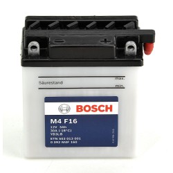 Batería de Moto 3Ah 12V Bosch M4F16