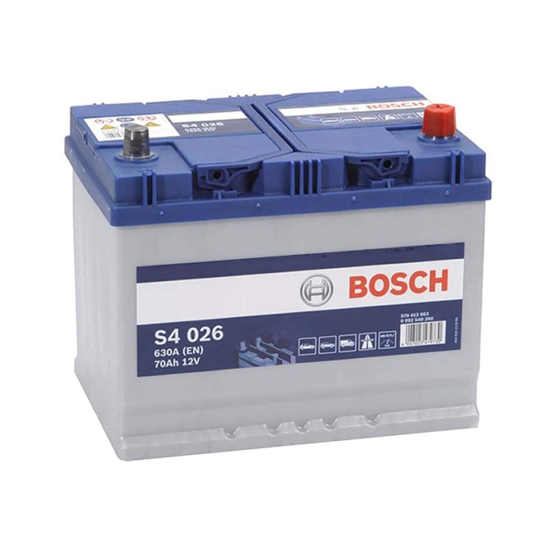 Bosch S4026 Batería de Coche 70Ah 630A Bosch S4026 Batería de Coche 70Ah 630A