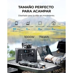 Estación De Energía Portátil BLUETTI EB70 1000W 716Wh