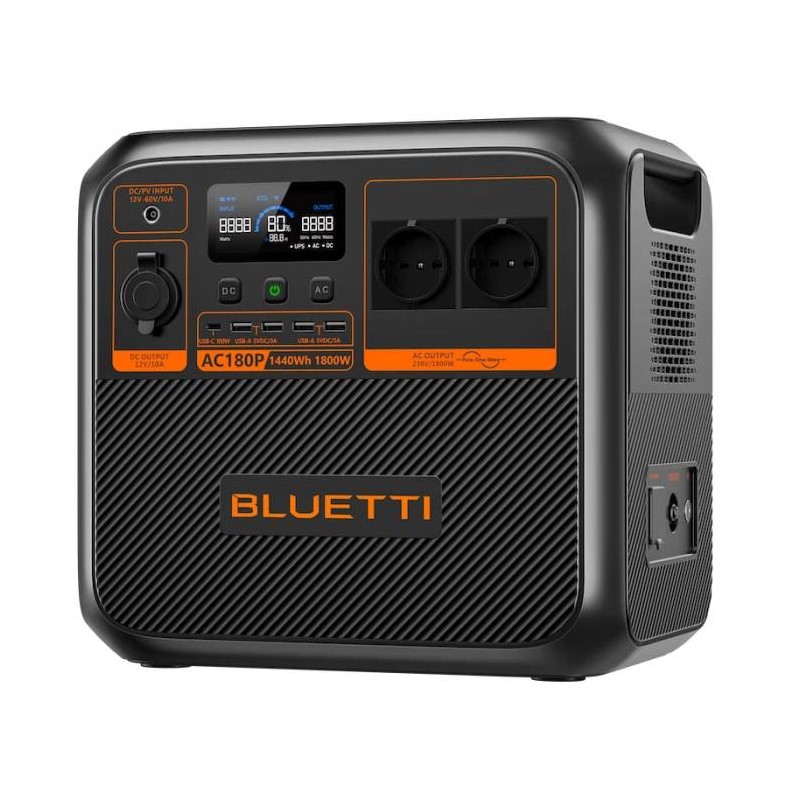 Estación De Energía Portátil BLUETTI AC180P 1800W 1440Wh