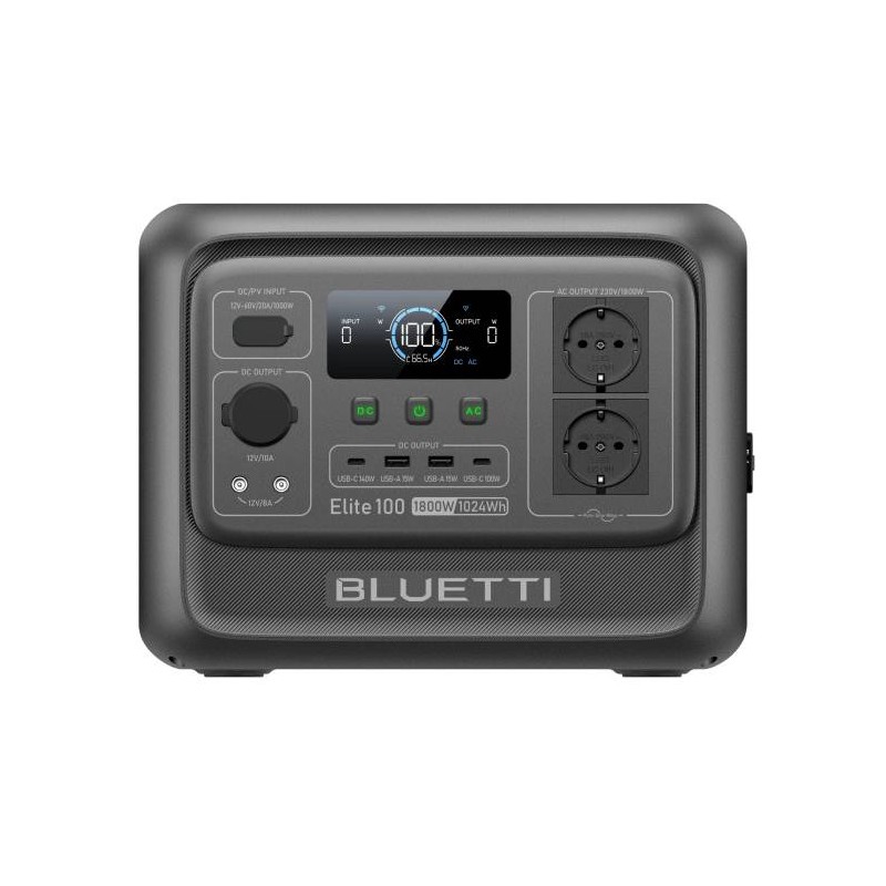 Estación De Energía Portátil BLUETTI Premium 100 V2 1800W 1024Wh