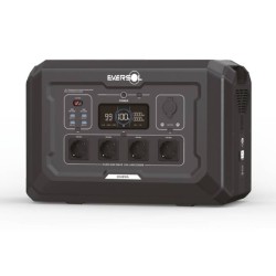 Estación De Energía Portátil Eversol EV-2500EVO 2048Wh