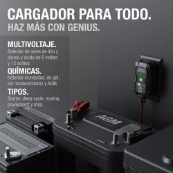 Cargador De Baterías NOCO GENIUS1 1A 6V Y 12V