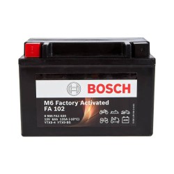 Batería de Moto Bosch FA102 (YTX9-BS) 8Ah 120A 12V