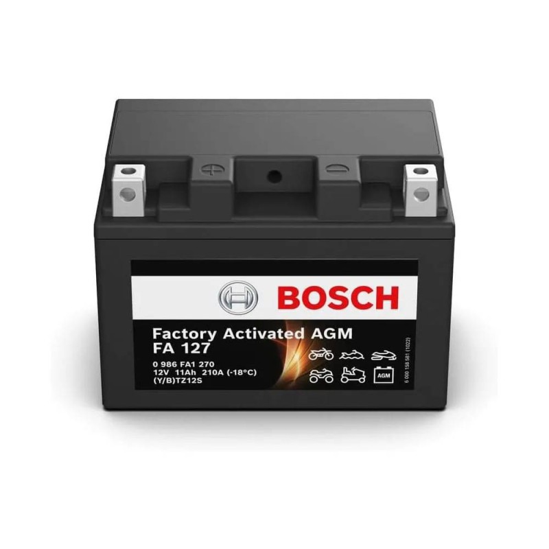 Batería de Moto BOSCH FA127 (YTZ12S-BS) 11Ah 210A 12V